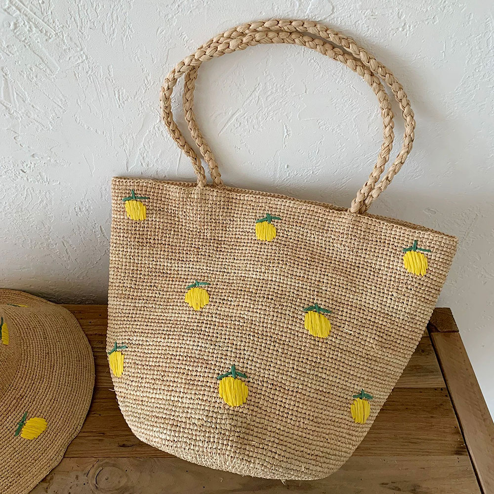 Новые летние богемные пляжные  – обзор и цена Women'S Raffia Bags