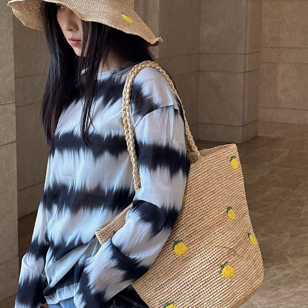 Новые летние богемные пляжные  – обзор и цена Women'S Raffia Bags