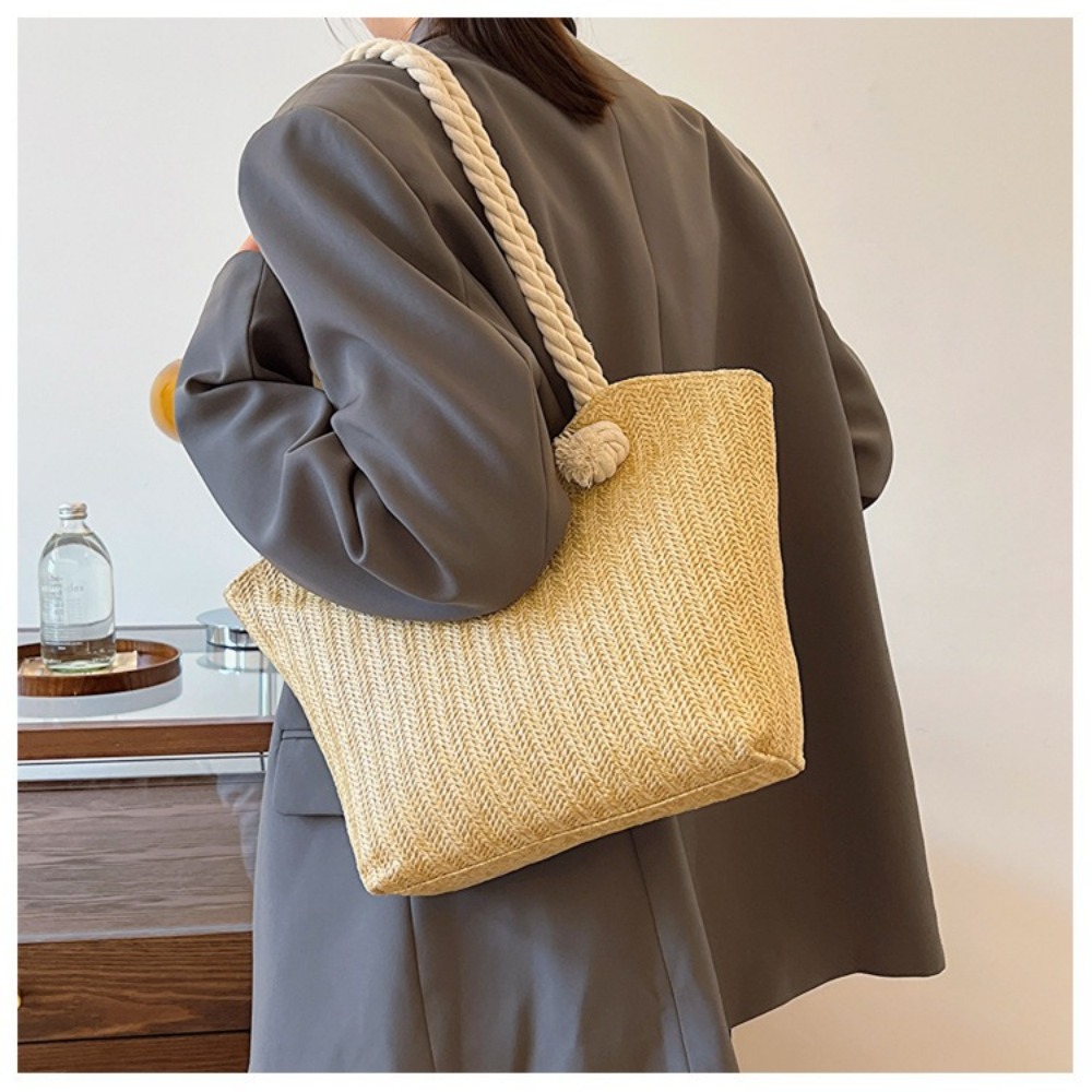 Новая летняя пляжная сумка-тоу – обзор и цена Women'S Raffia Bags