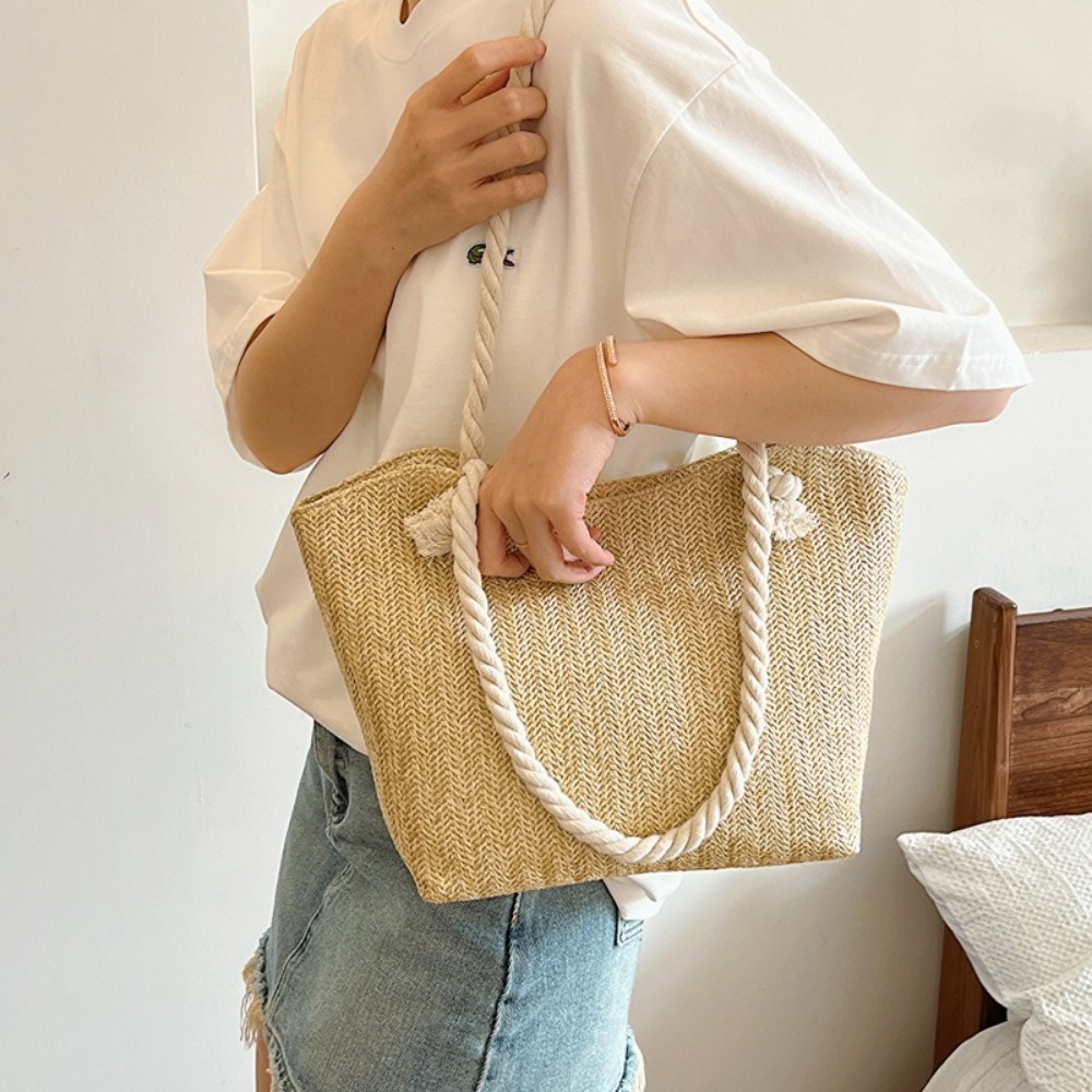 Новая летняя пляжная сумка-тоу – обзор и цена Women'S Raffia Bags