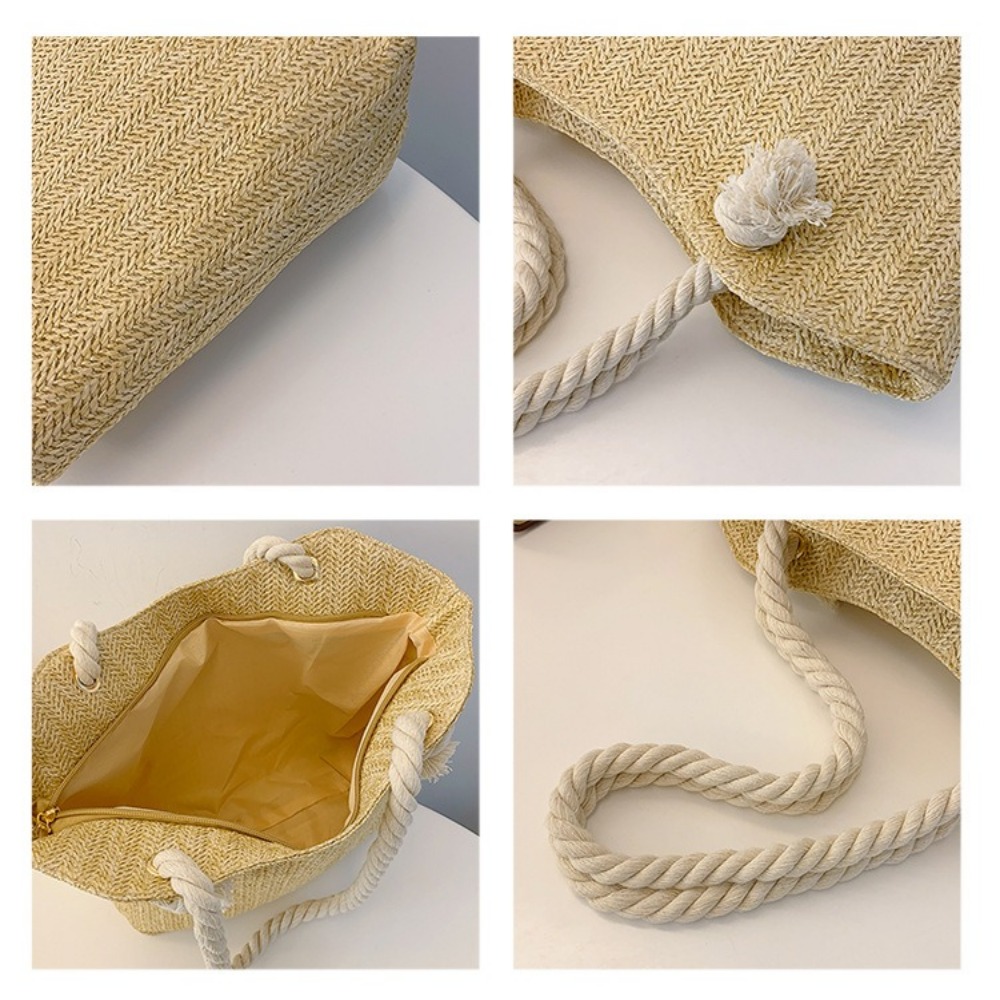 Новая летняя пляжная сумка-тоу – обзор и цена Women'S Raffia Bags