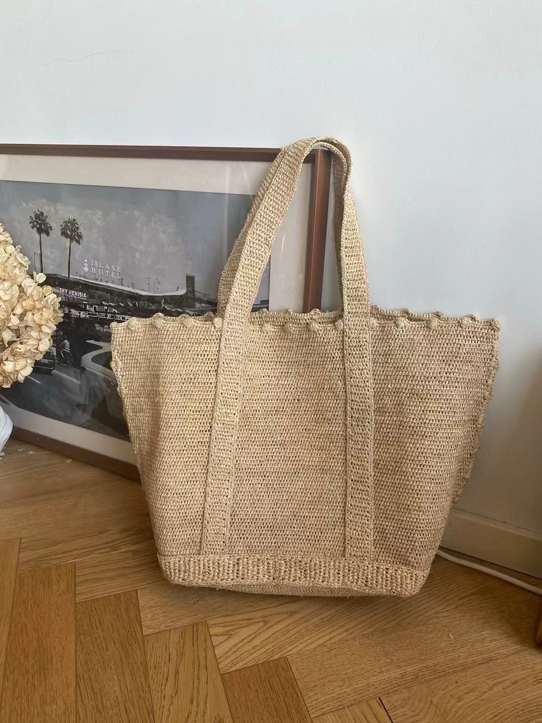 Большая вместительная сумка-то – обзор и цена Women'S Raffia Bags